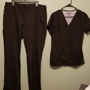 Grey's anatomy black scrubs